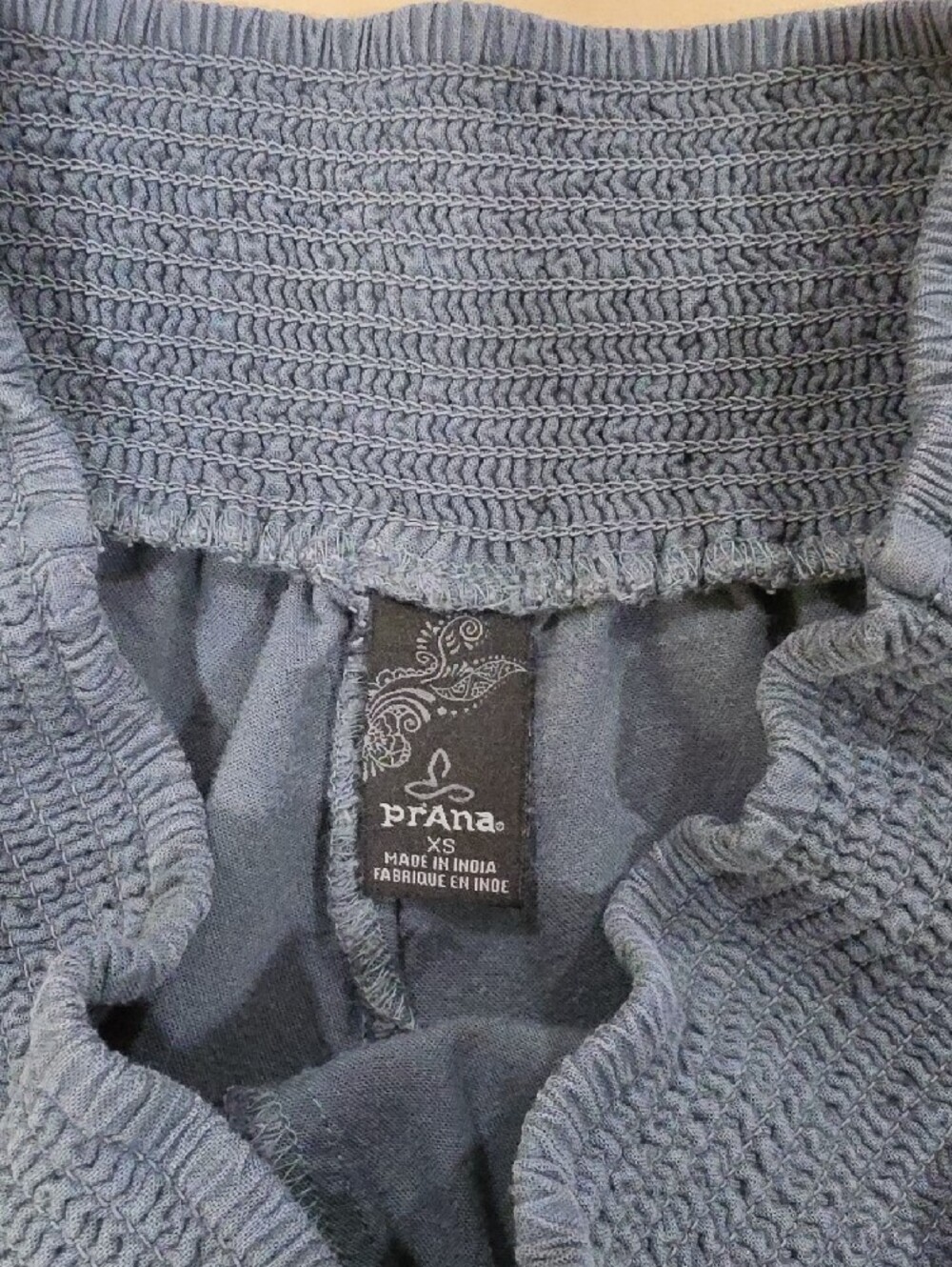 Women’s Prana Teletropics Shorts - Smokey Blue/Gray - Picture 6 of 10